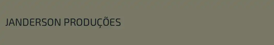 JANDERSON PRODUÇÕES